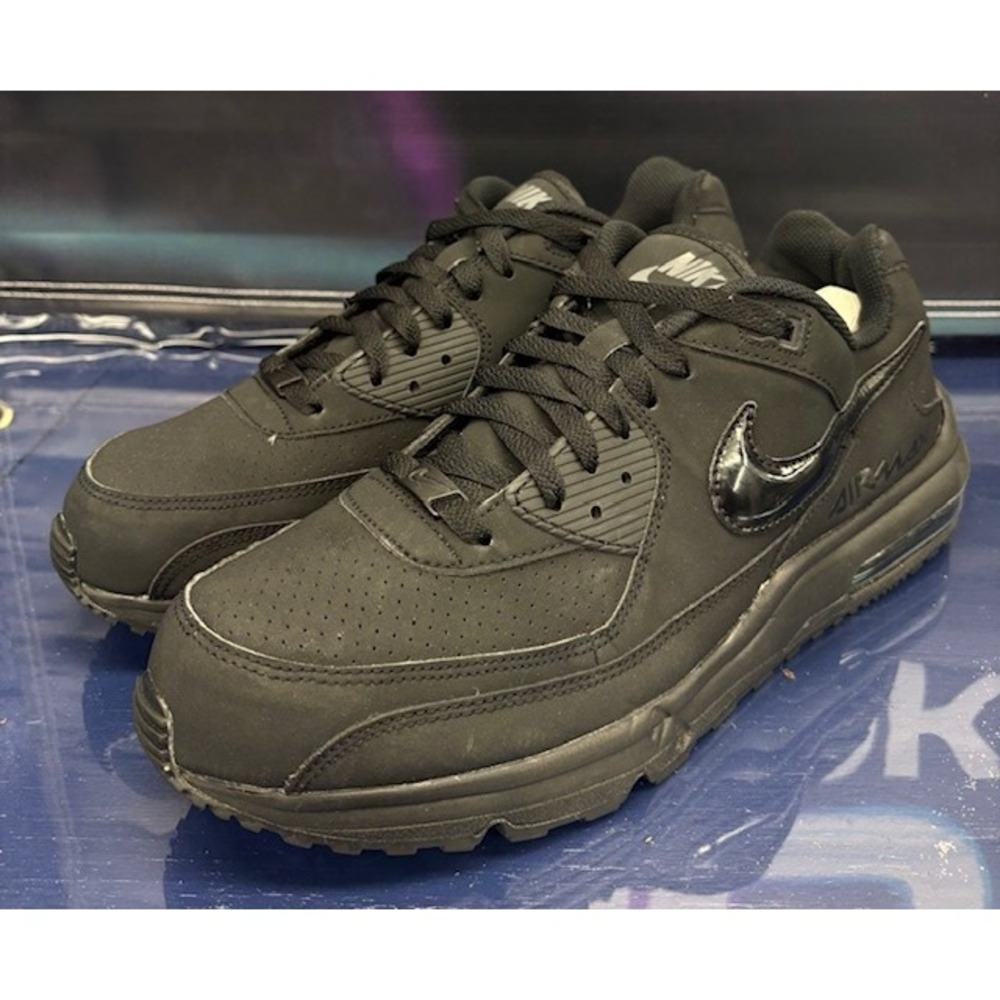 Nike Air Max LTD 3 Triple Black (2014) 687974-002 Mens sneakers size 12